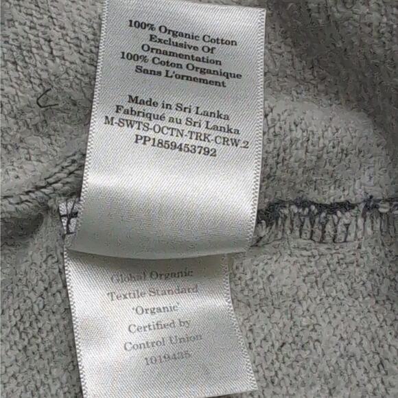 Everlane Mens The Track Crewneck Sweatshirt Dark Heather Gray Size S - Picture 7 of 11